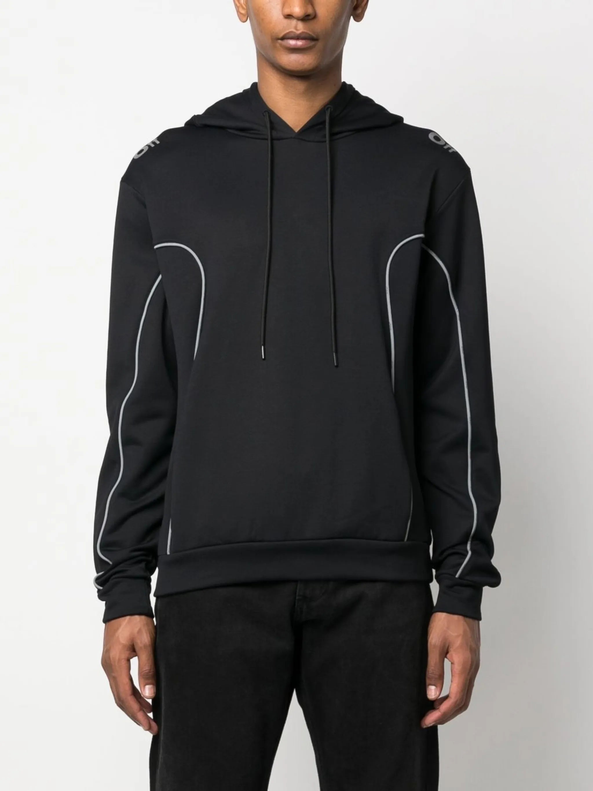 Arrows motif hoodie