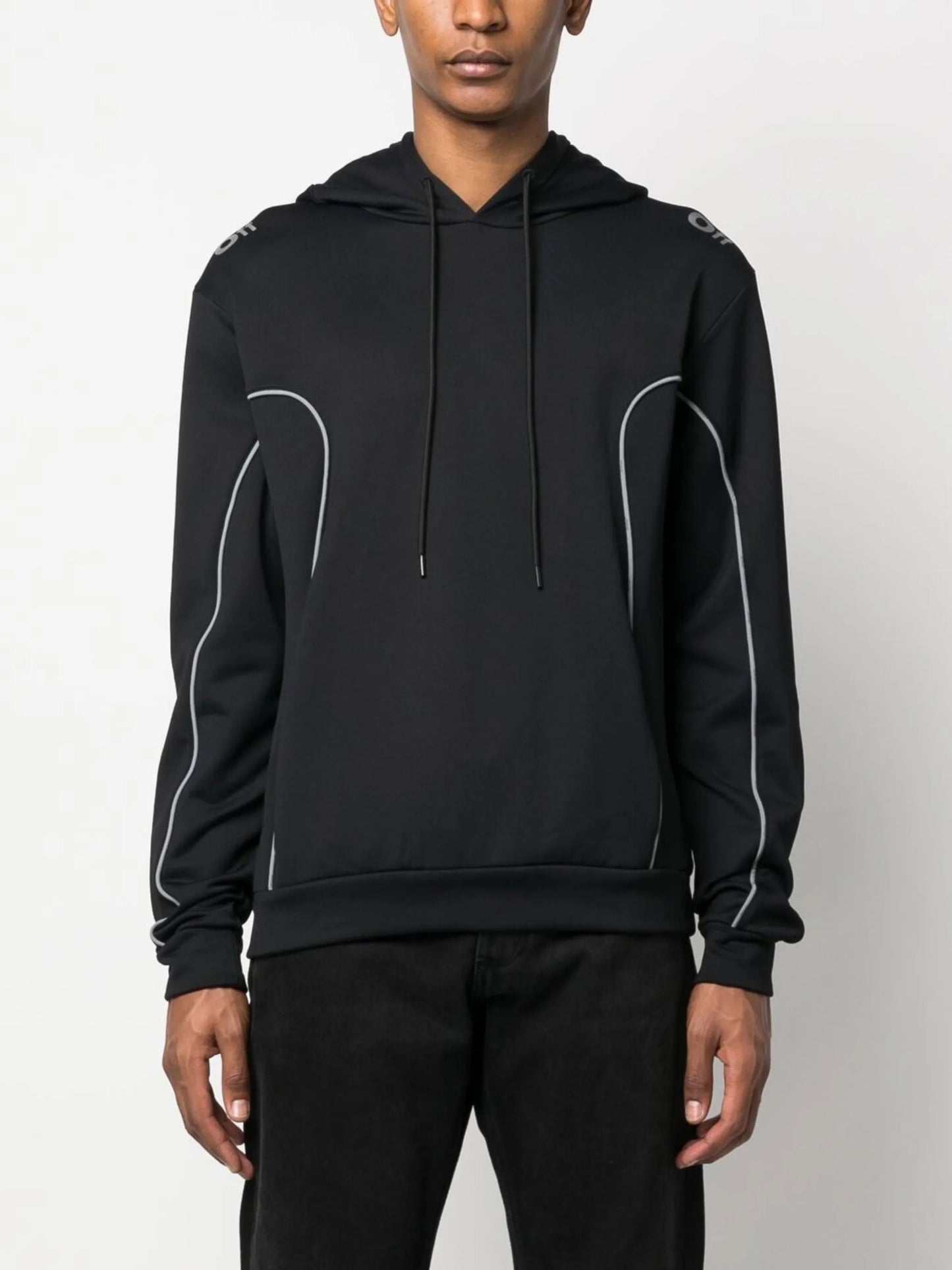 Arrows motif hoodie
