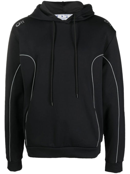 Arrows motif hoodie