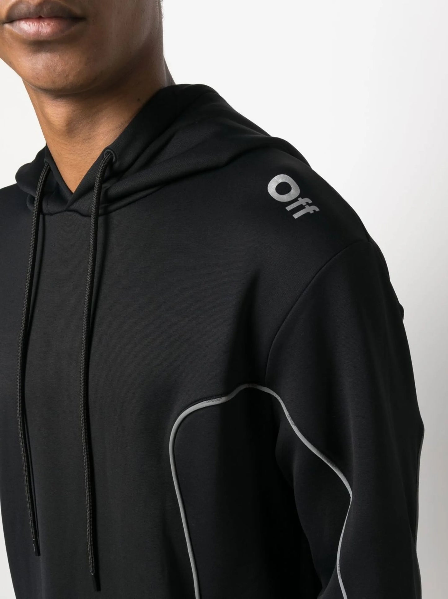 Arrows motif hoodie