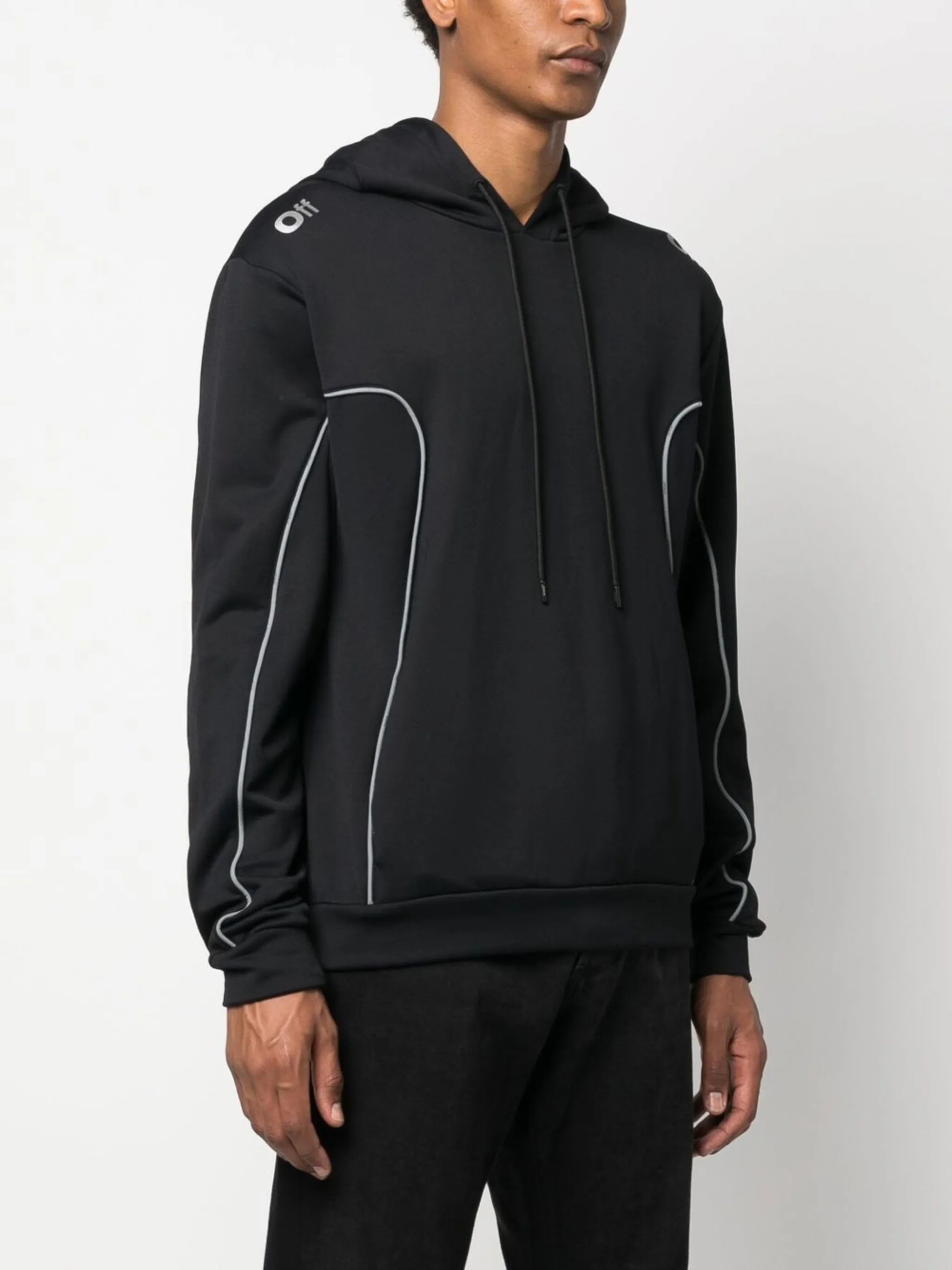 Arrows motif hoodie