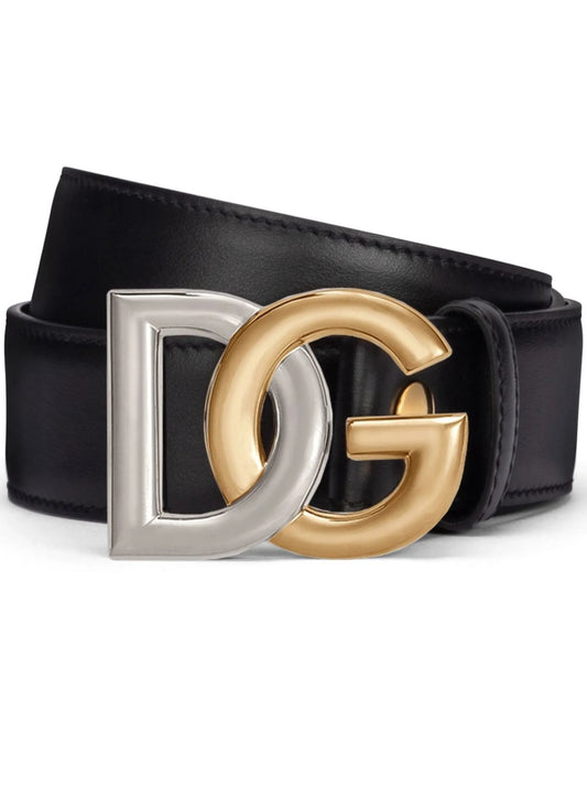 DG-logo leather belt