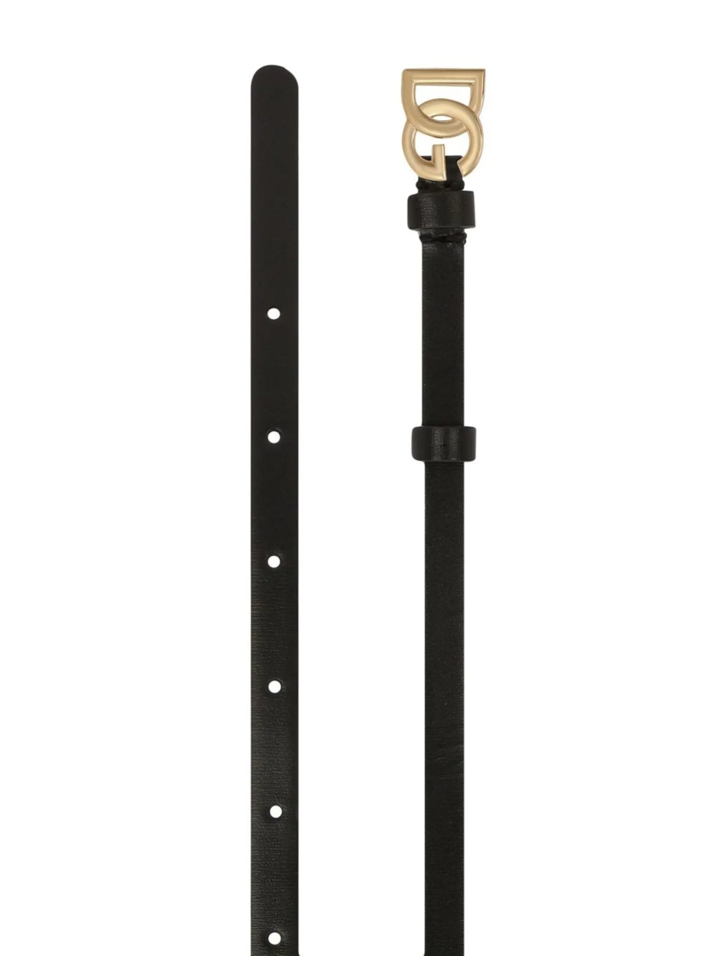 DG-logo leather belt