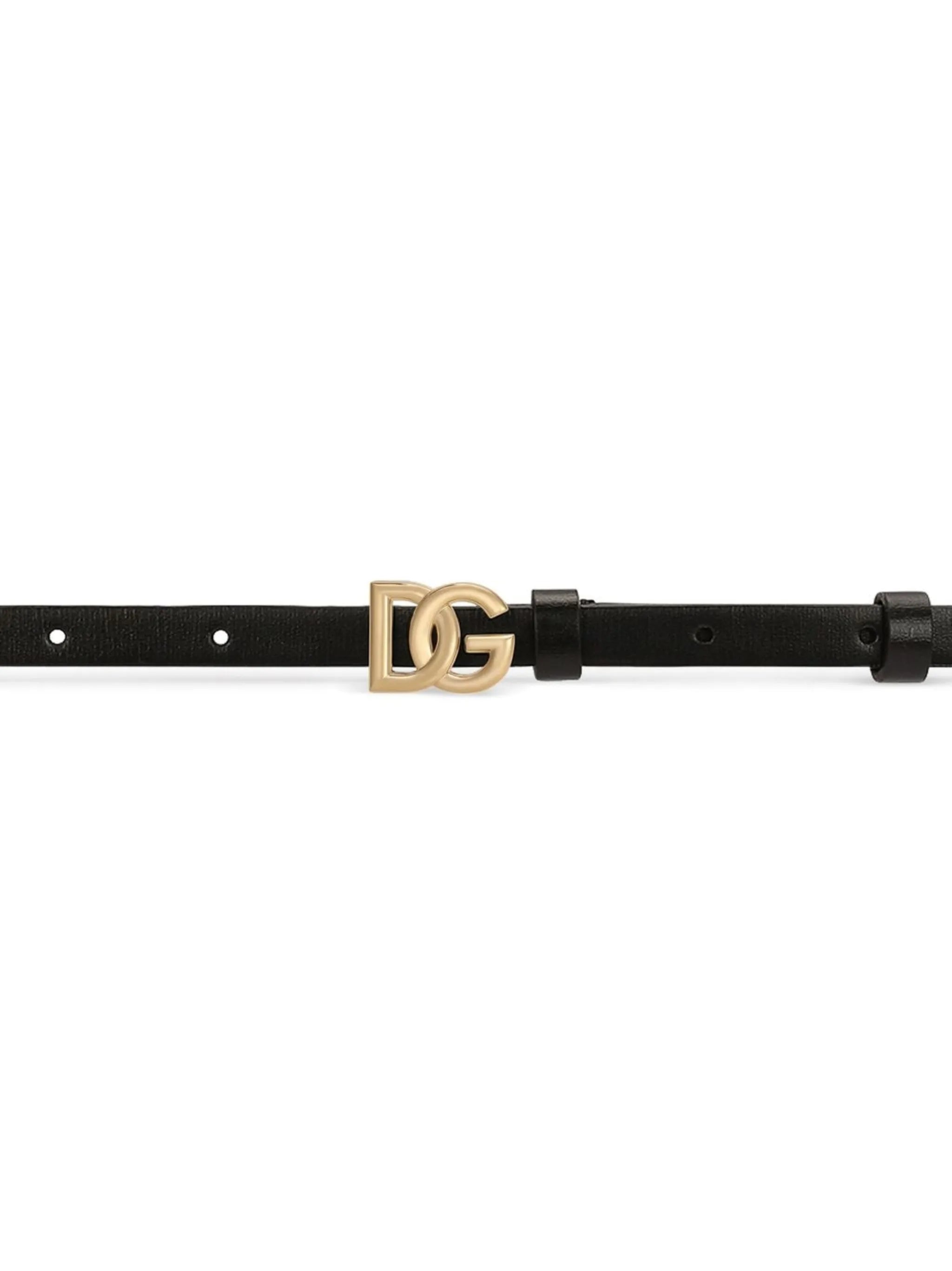 DG-logo leather belt