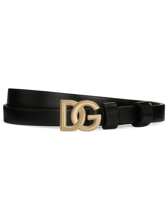 DG-logo leather belt