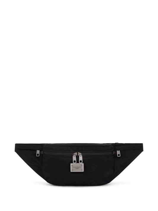 logo-tag belt bag