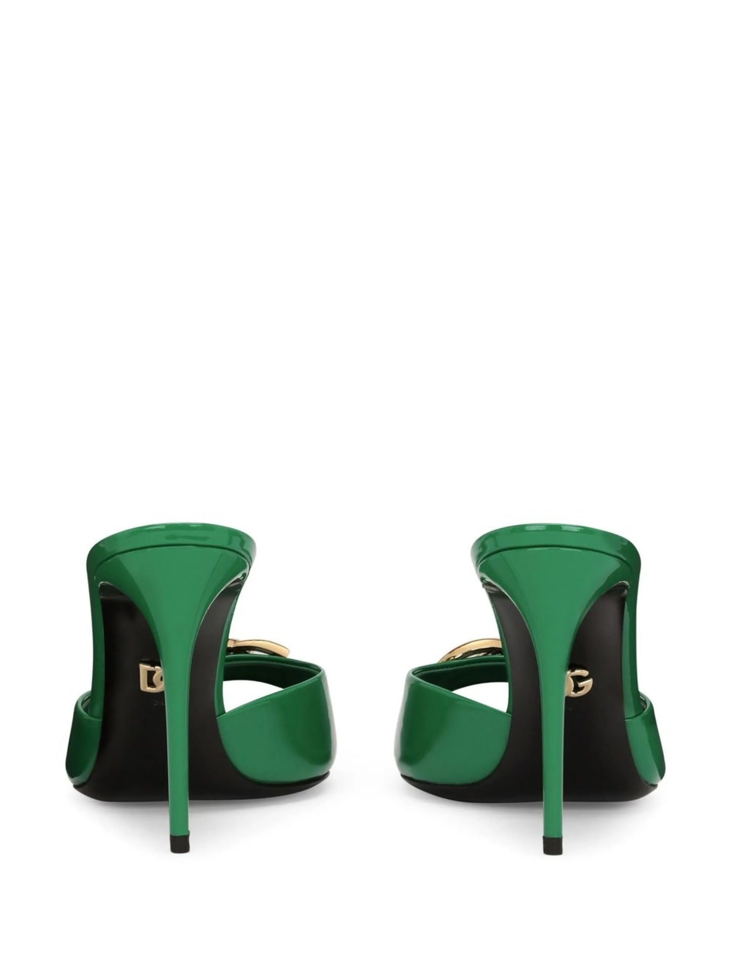 85mm patent-leather sandals