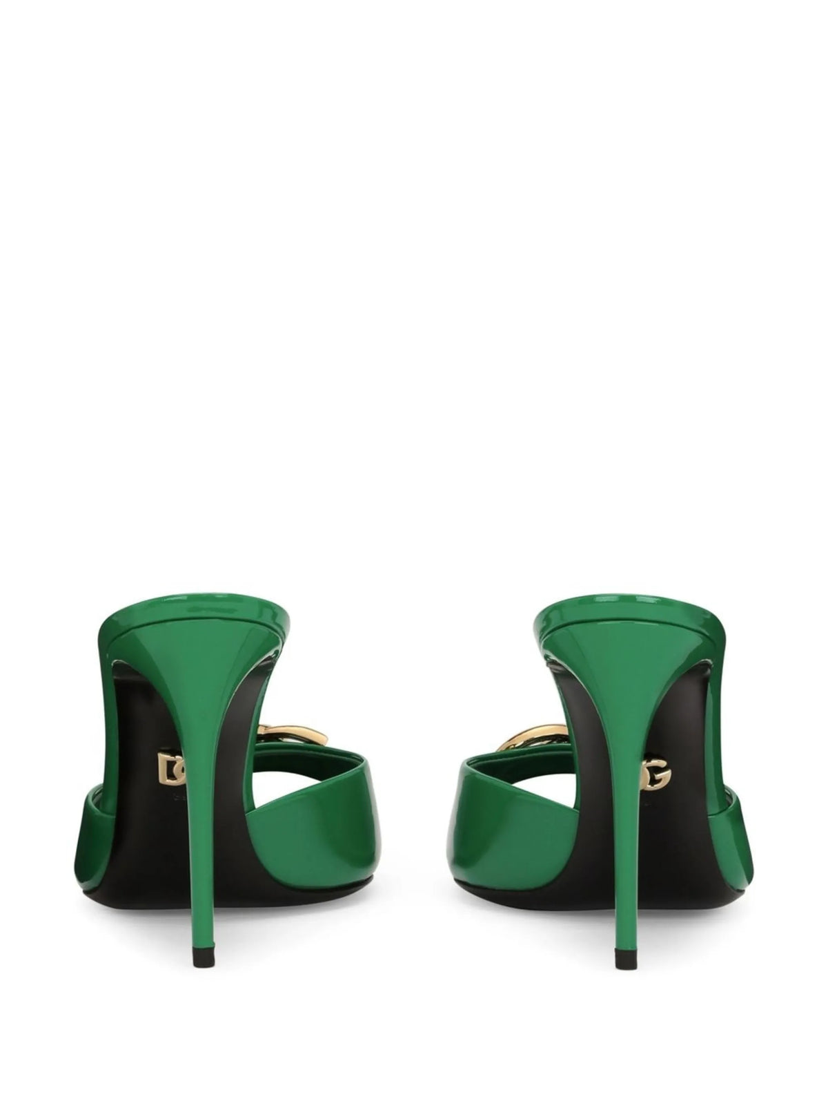 85mm patent-leather sandals