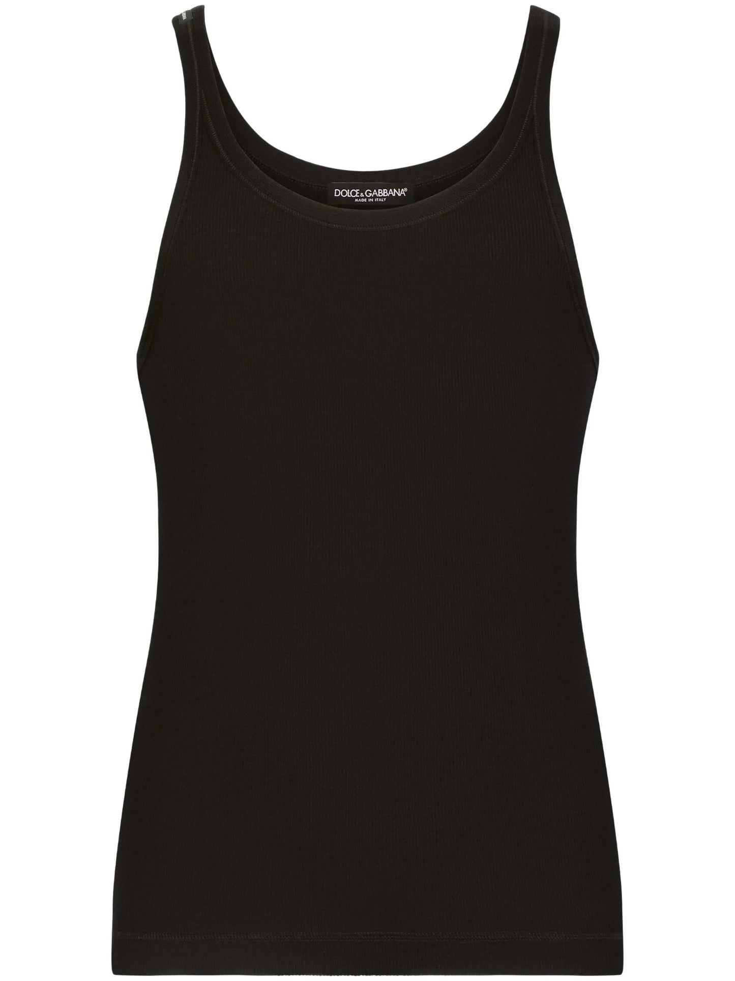 fine-rib tank top