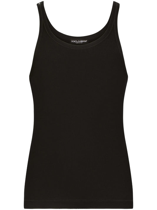 fine-rib tank top