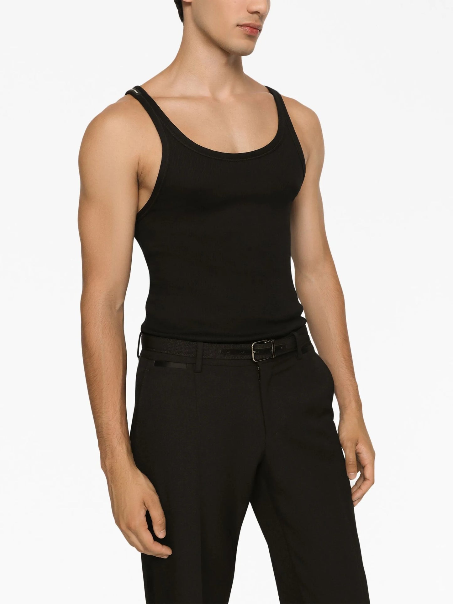 fine-rib tank top