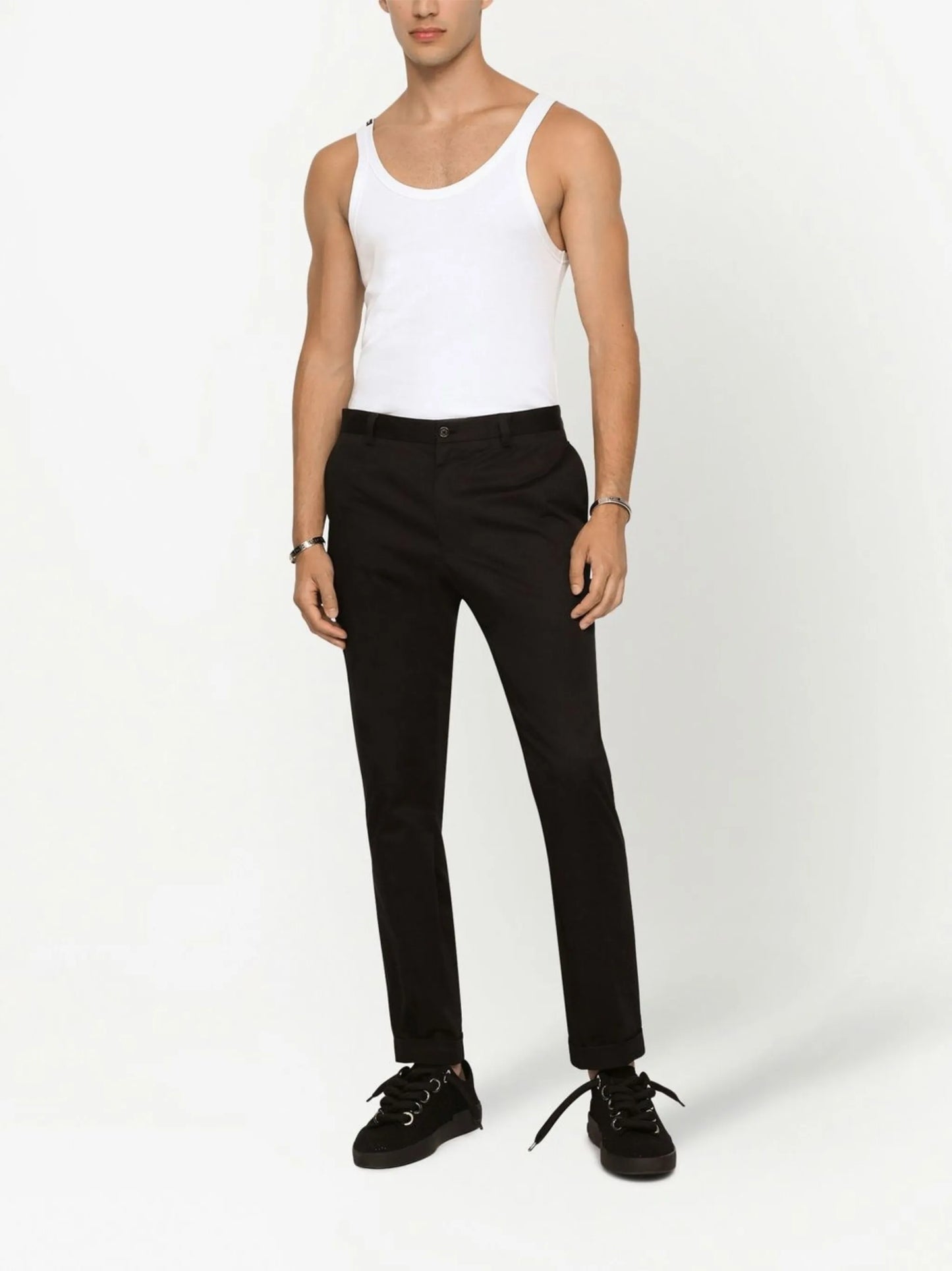 ribbed sleeveless top