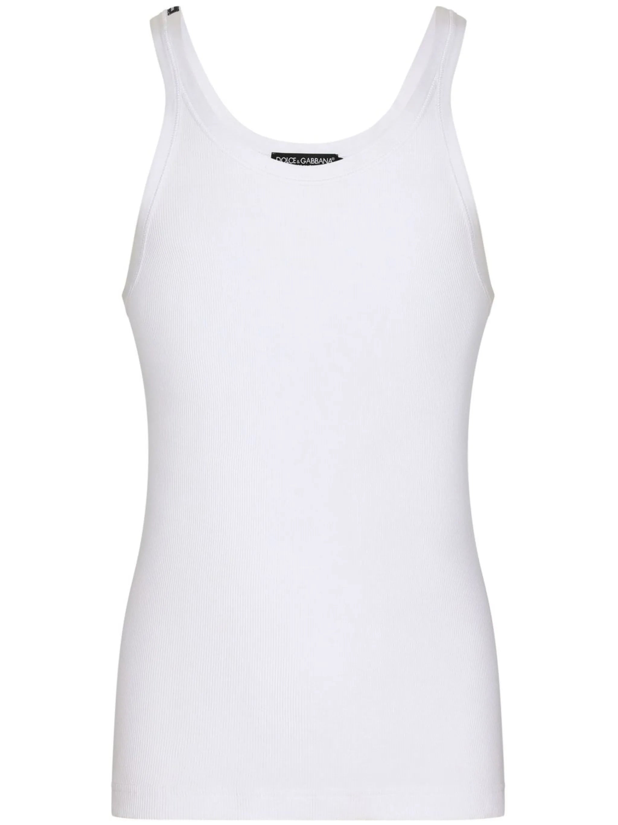 ribbed sleeveless top