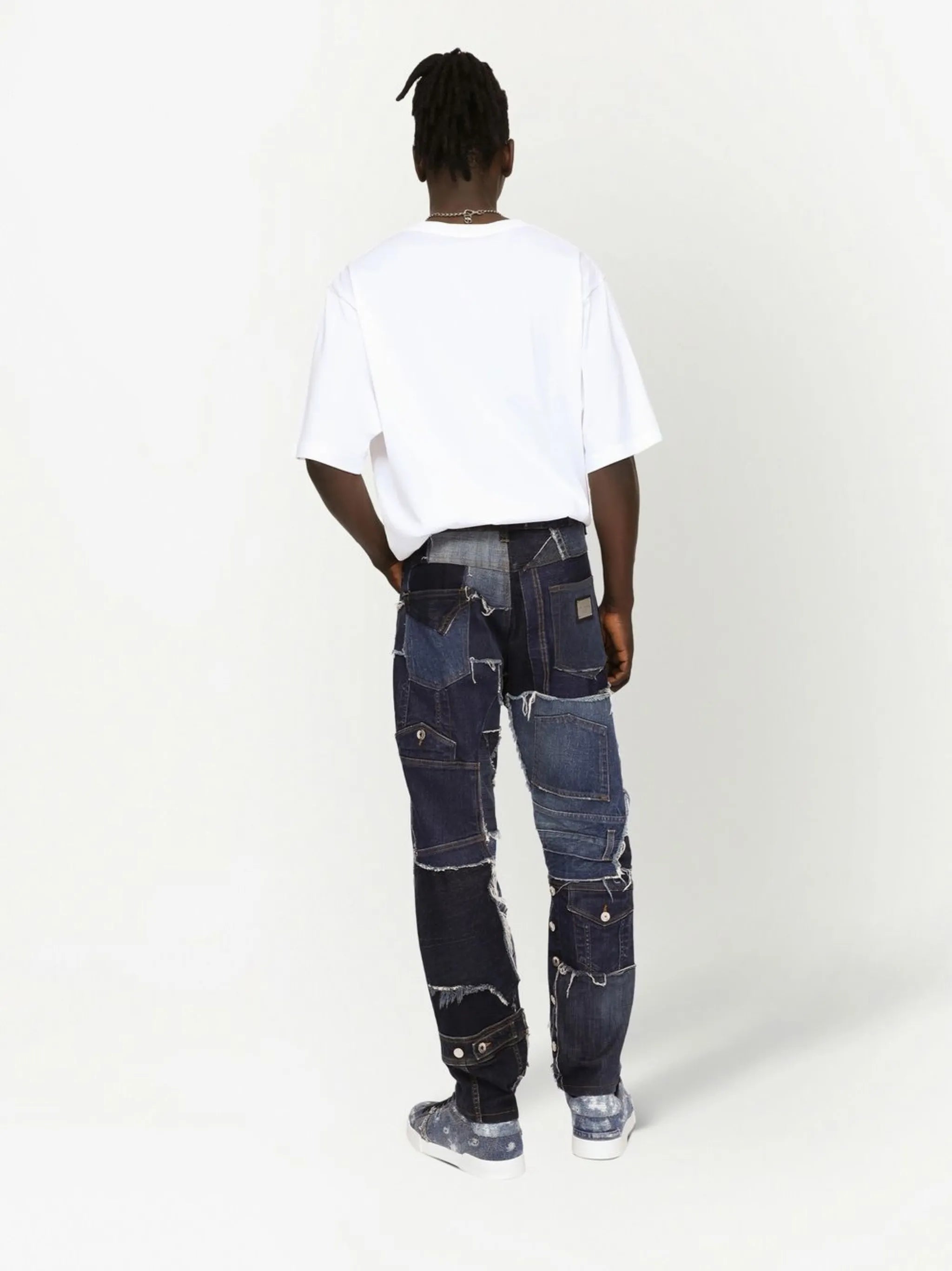 logo-print cotton T-shirt