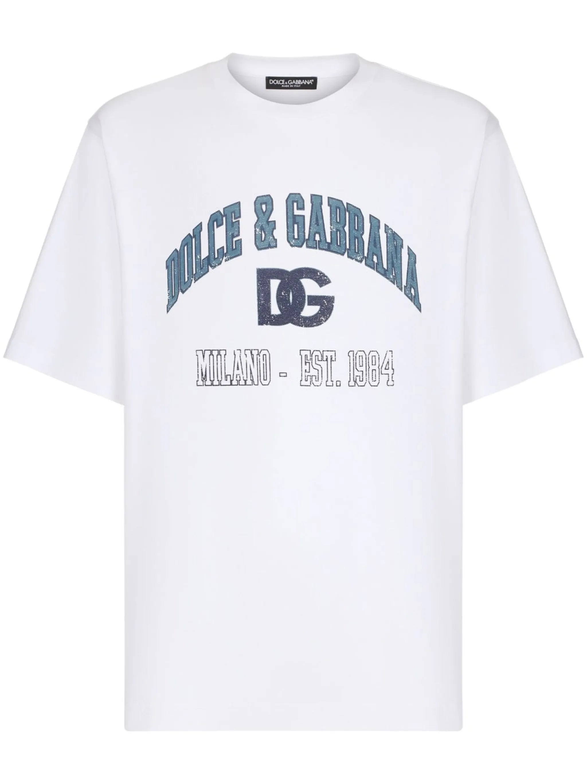 logo-print cotton T-shirt