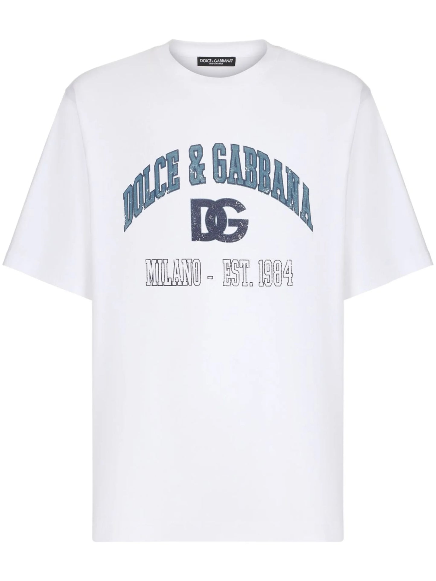 logo-print cotton T-shirt