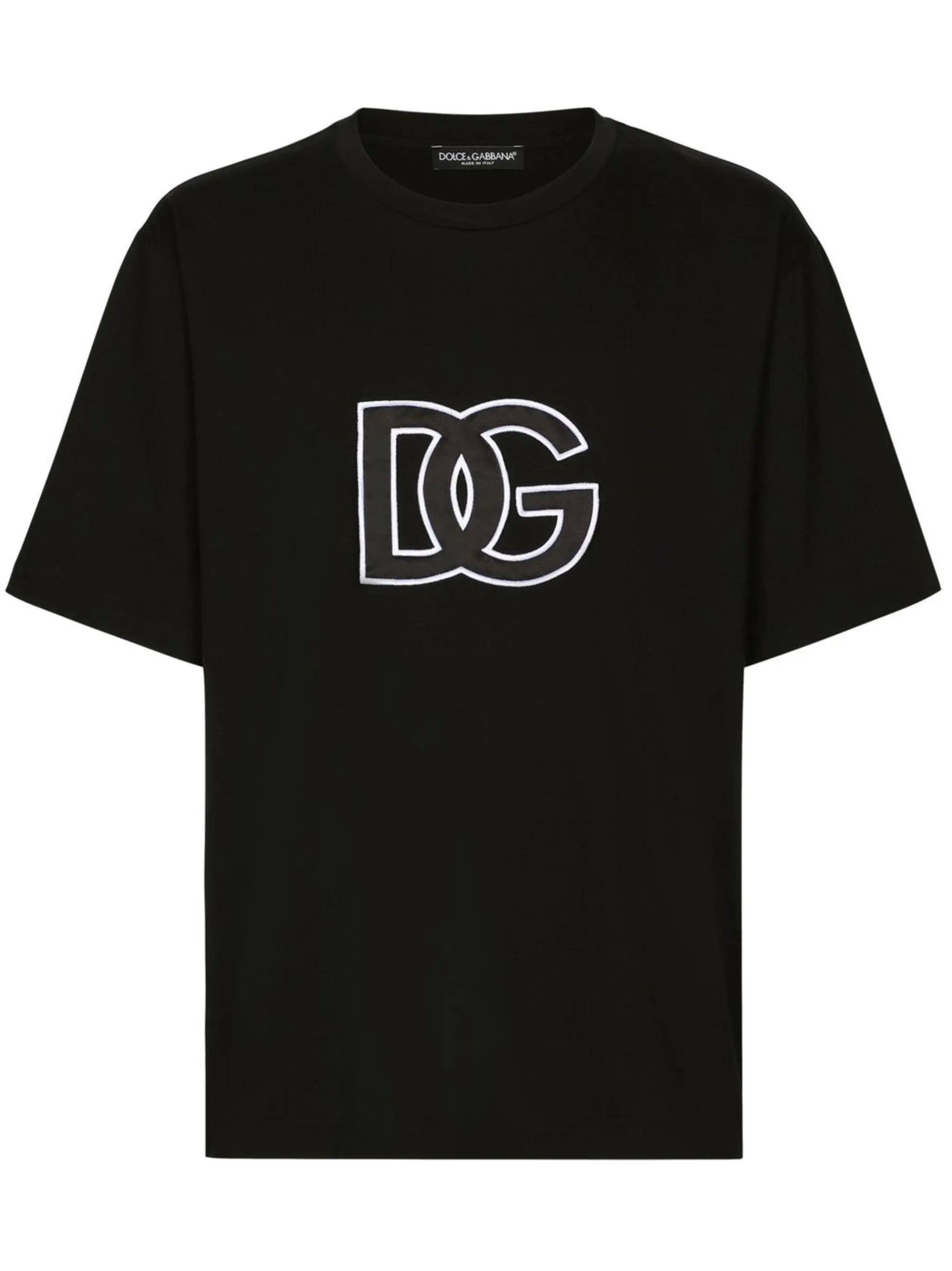 DG-logo print cotton T-shirt