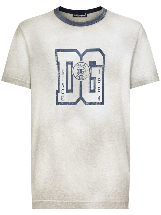 logo-print crew-neck T-shirt