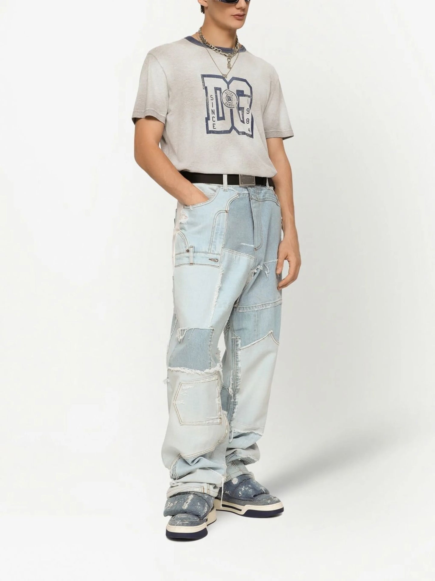 logo-print crew-neck T-shirt