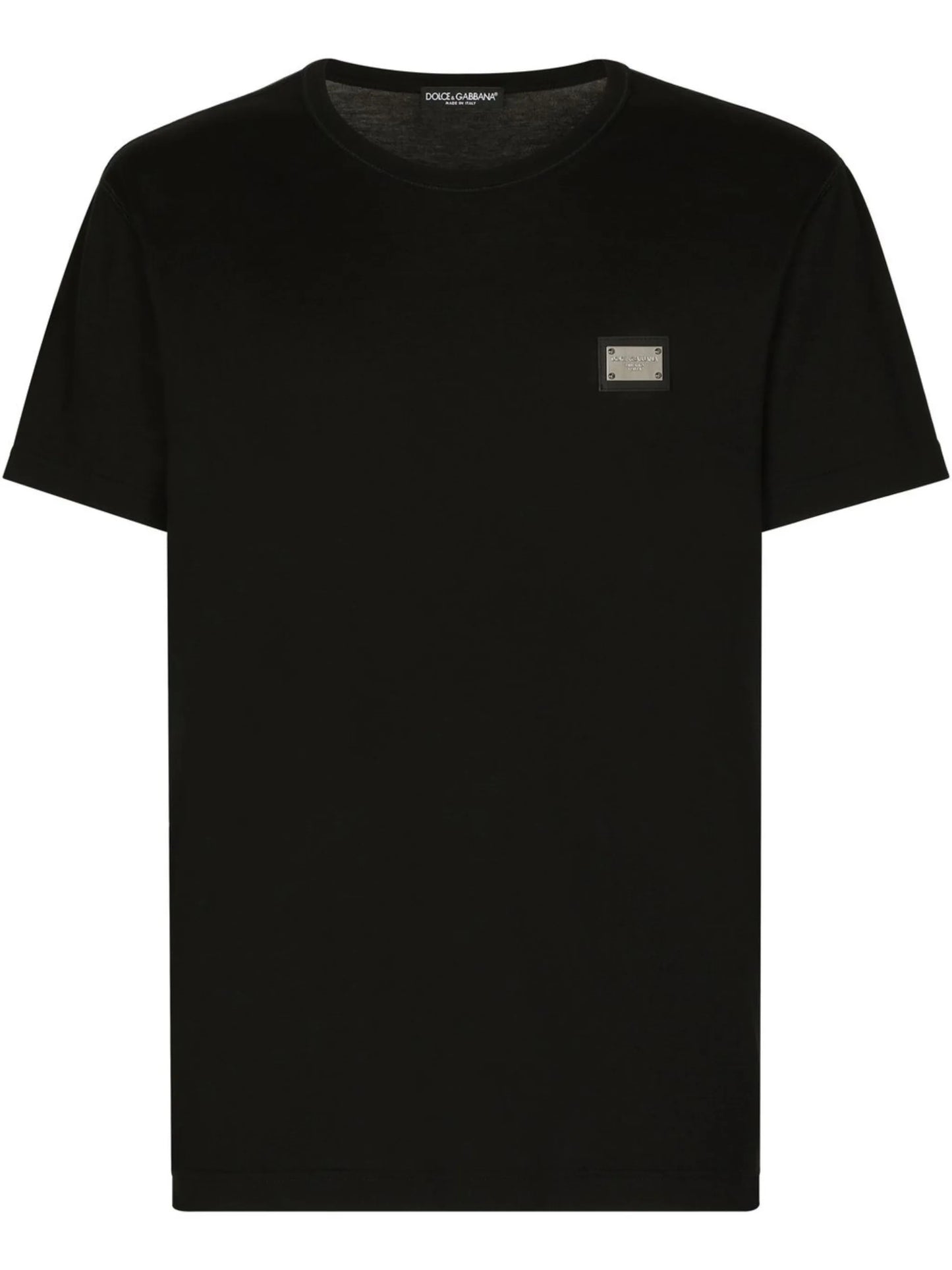 logo-plaque cotton T-shirt