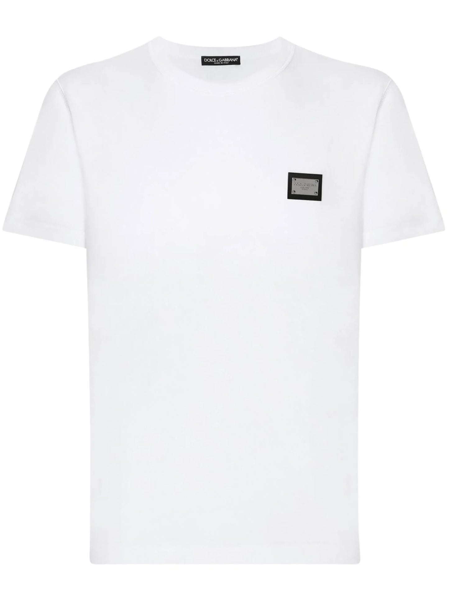 logo-tag cotton T-shirt