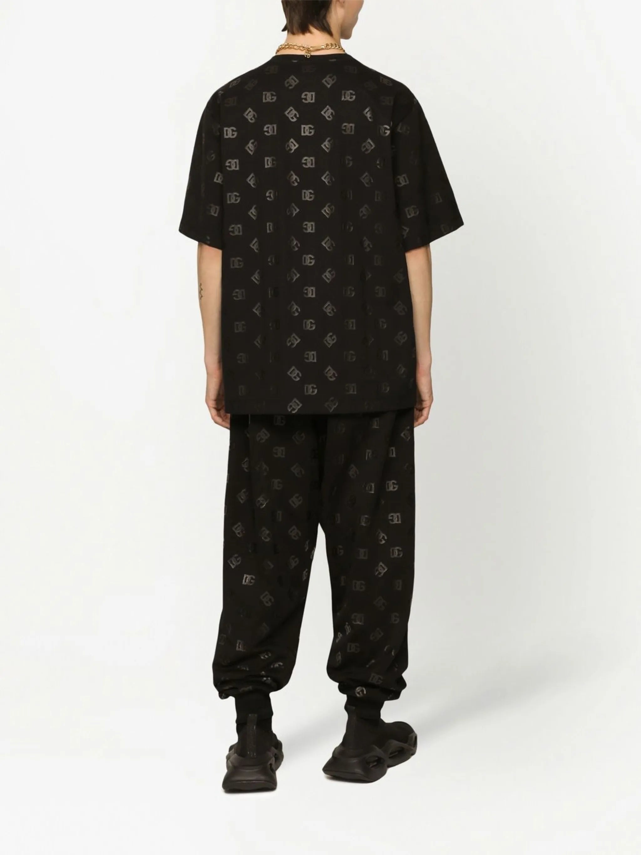logo-monogram-print T-shirt