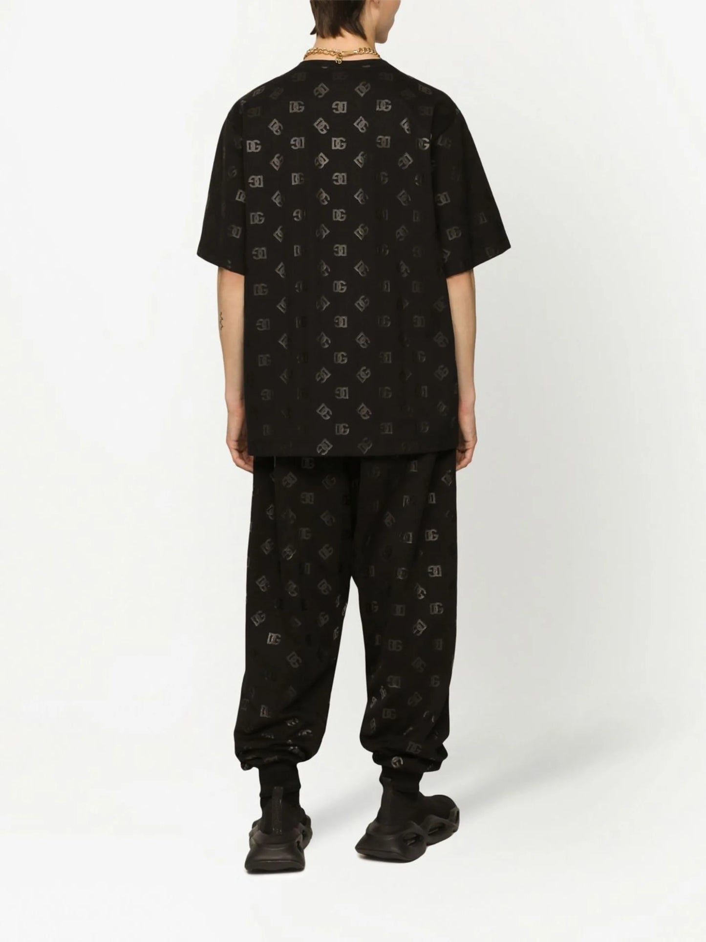 logo-monogram-print T-shirt