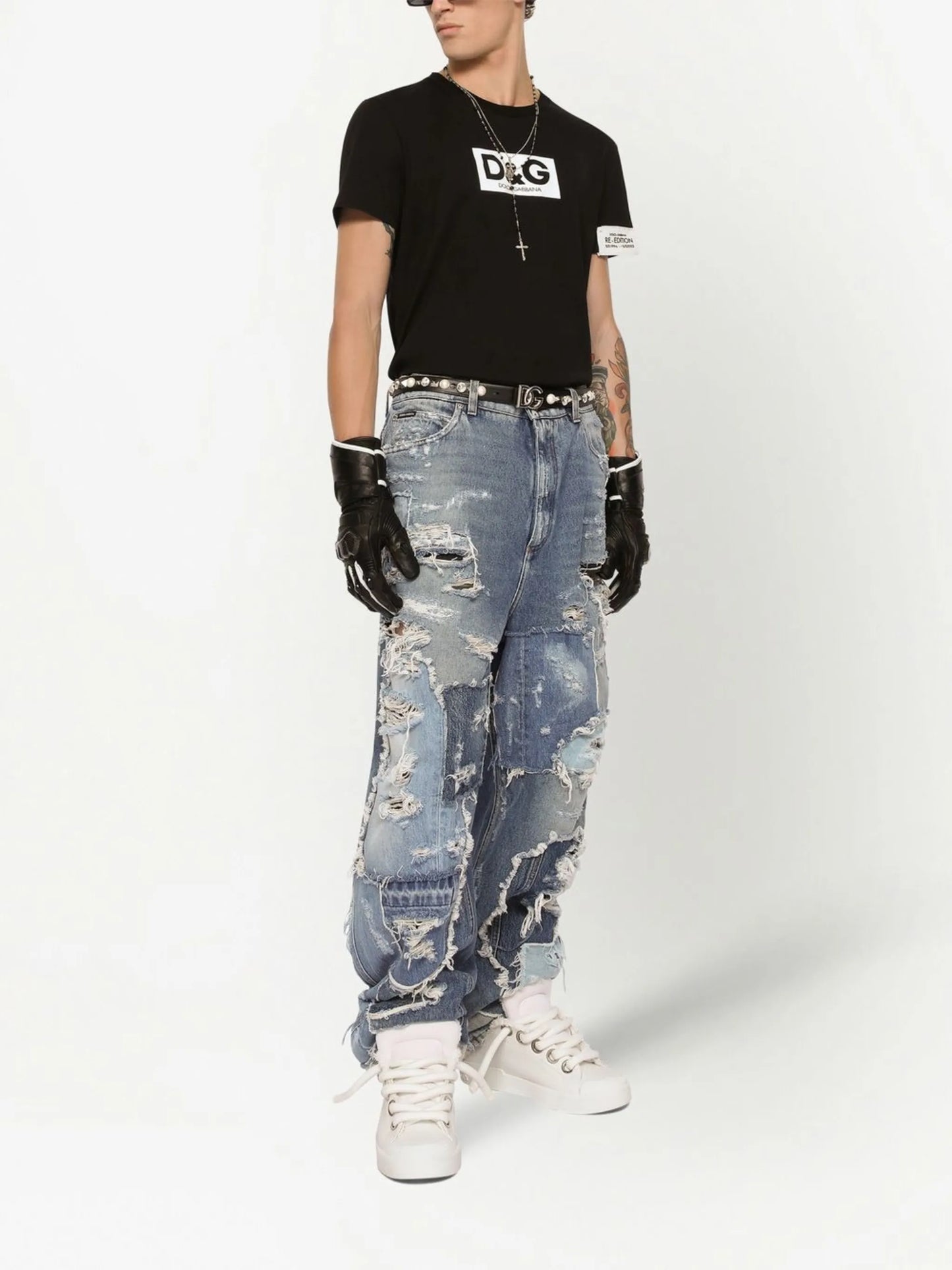 logo-print T-shirt