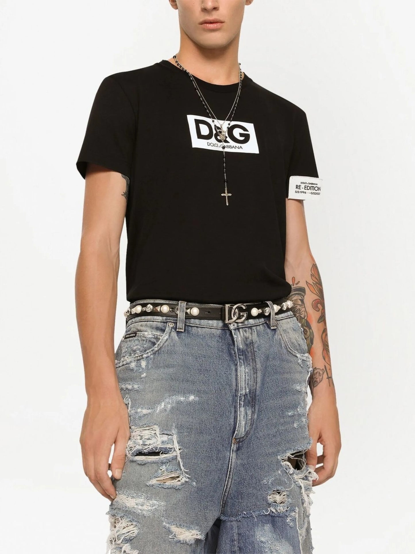 logo-print T-shirt