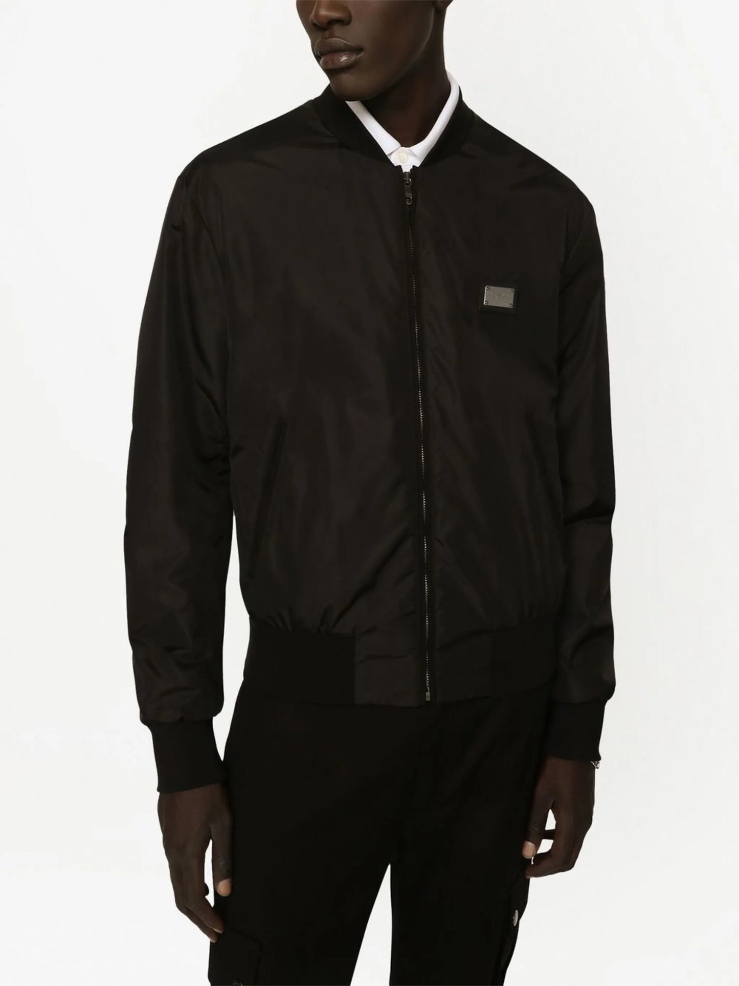 logo-tag track jacket