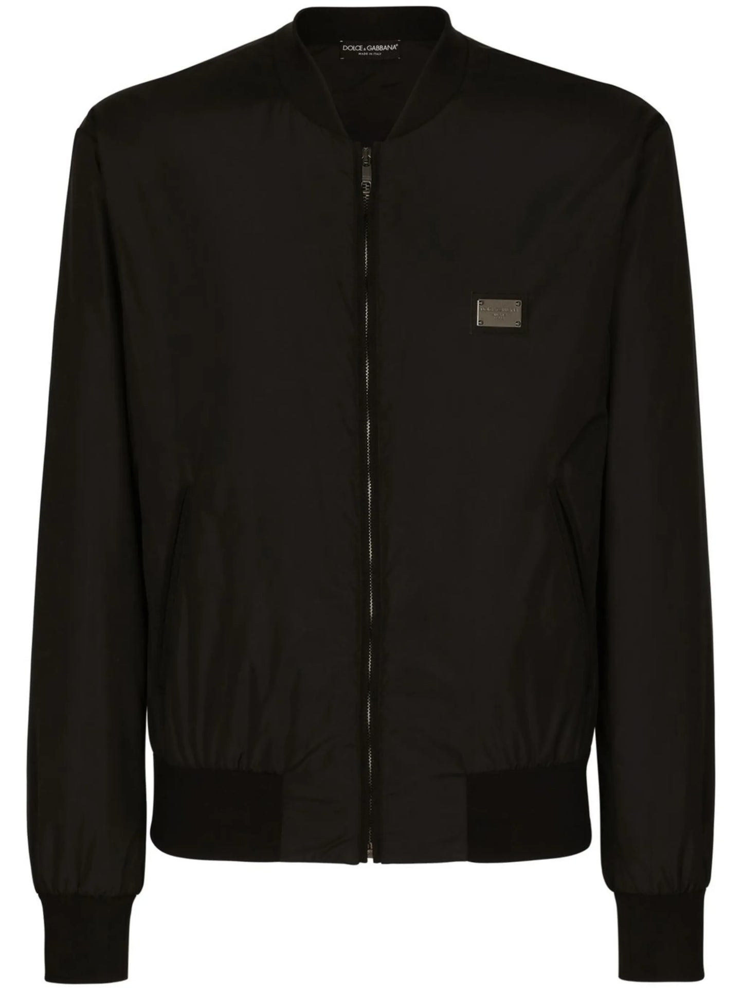 logo-tag track jacket