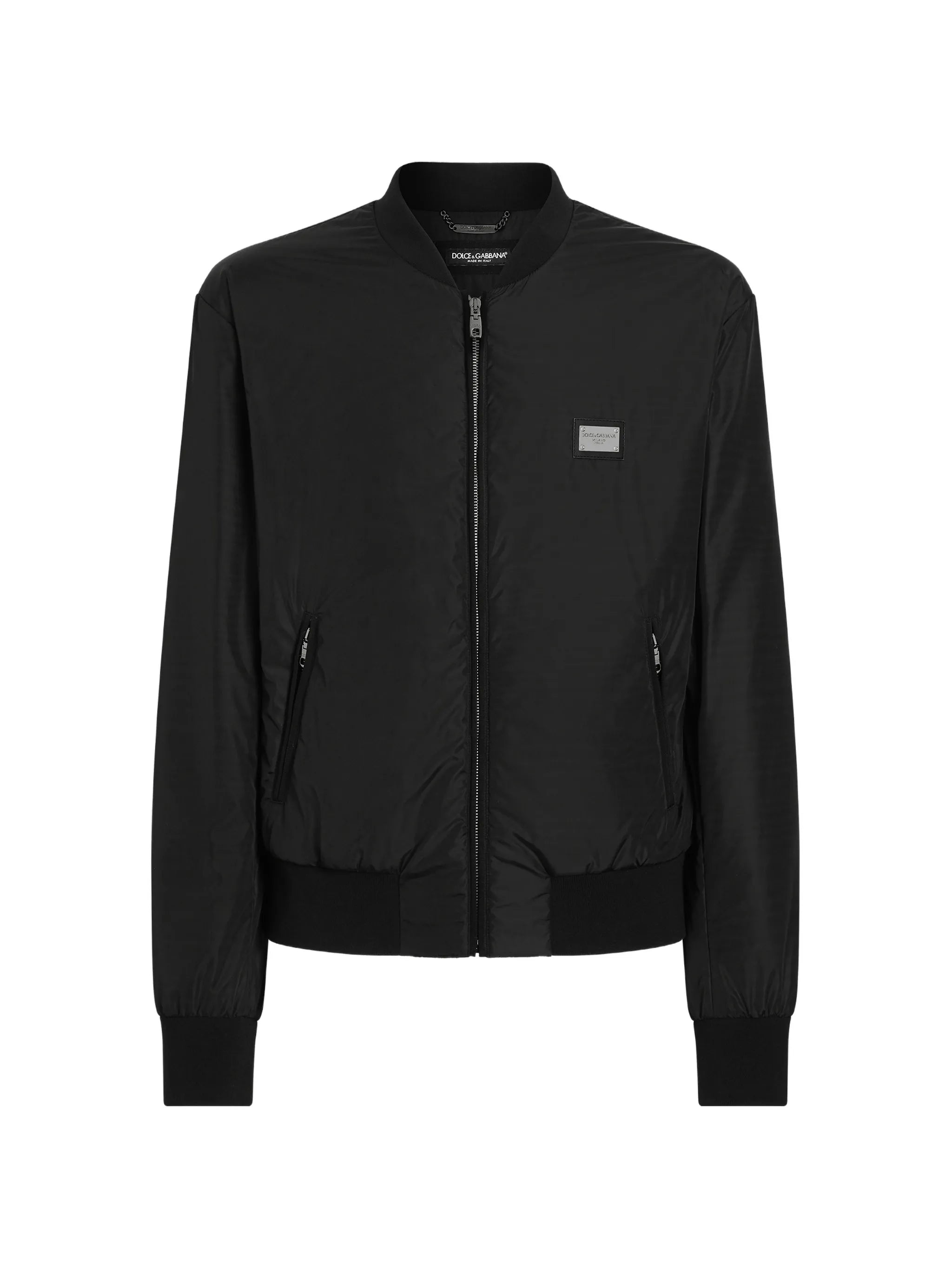 logo-tag track jacket