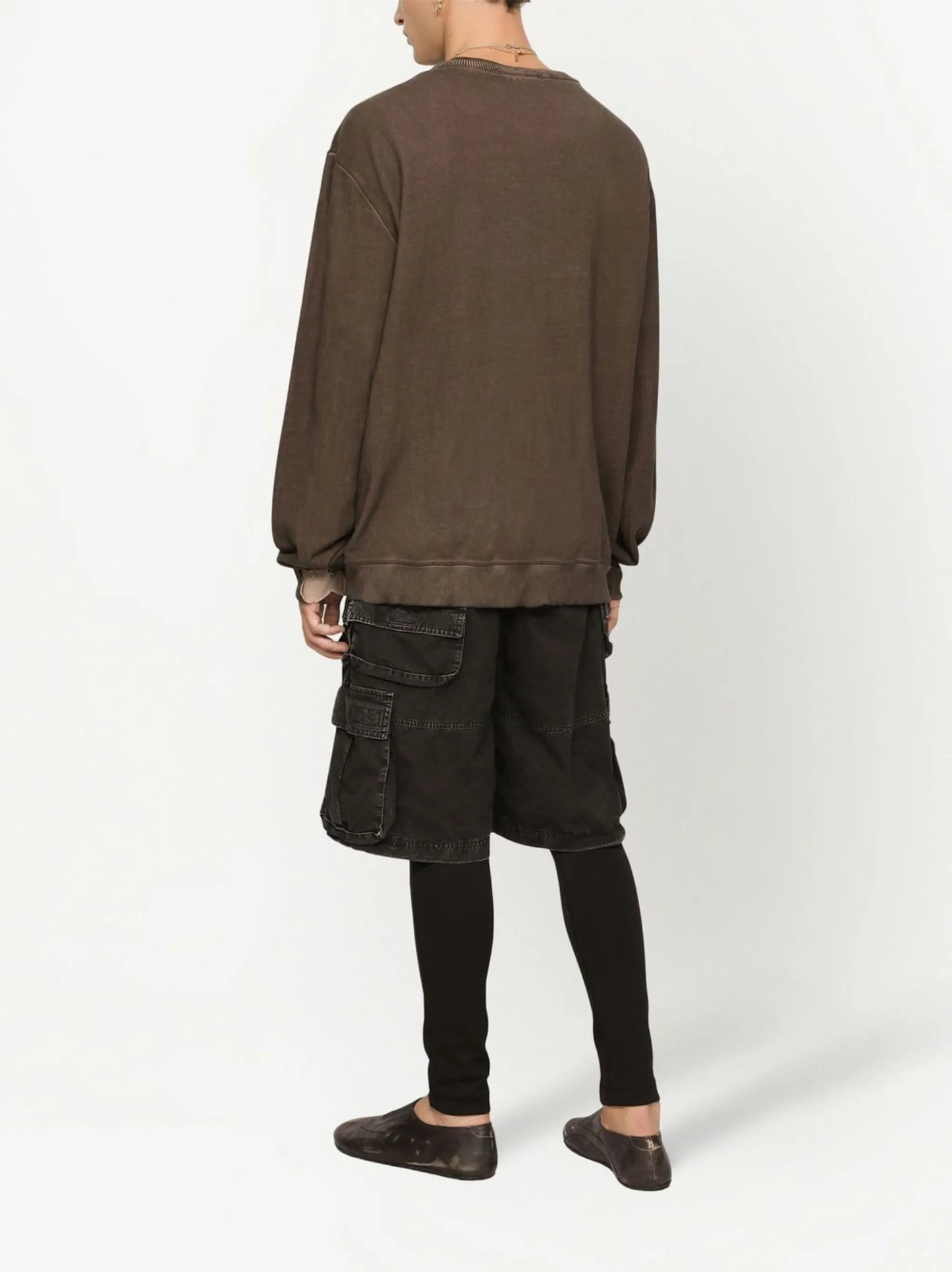 logo-print cotton sweatshirt