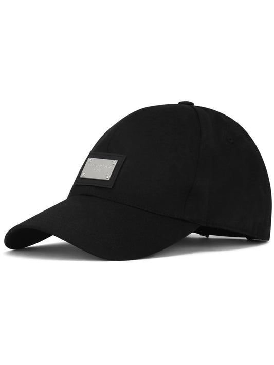logo-tag baseball cap
