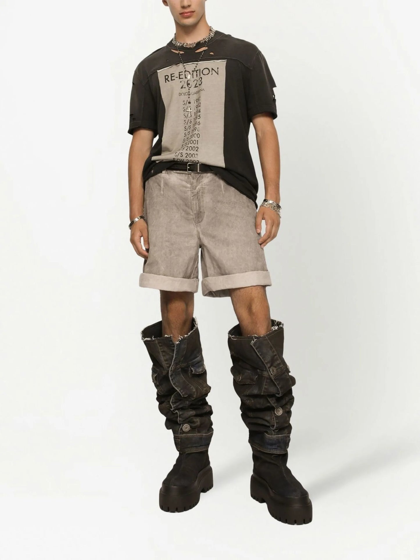 garment-dyed cotton shorts