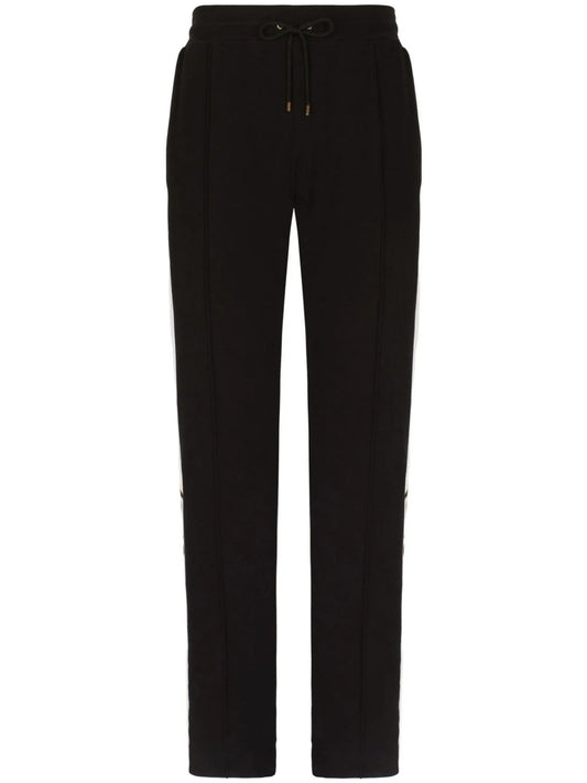 embroidered track pants