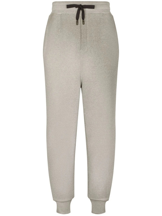crest-print track pants
