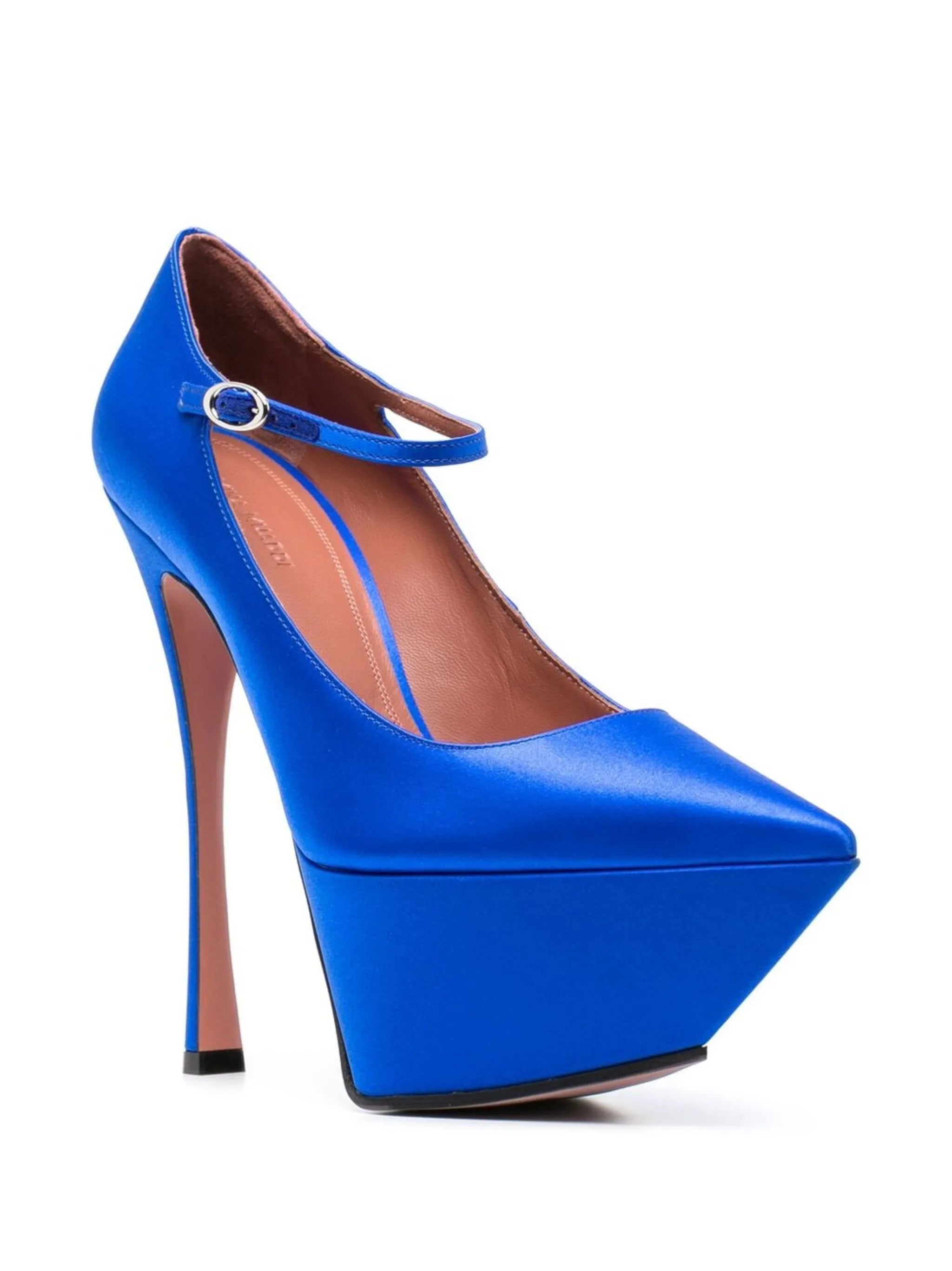 Angelica 150mm satin pumps