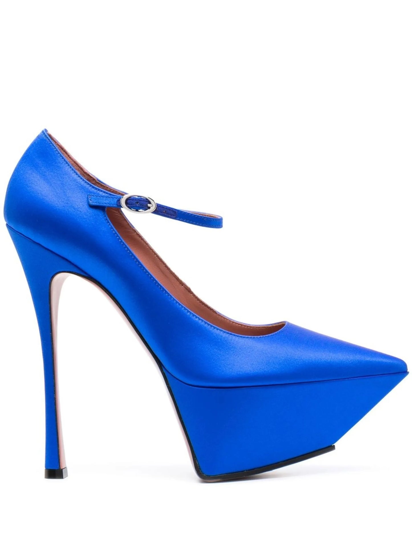 Angelica 150mm satin pumps