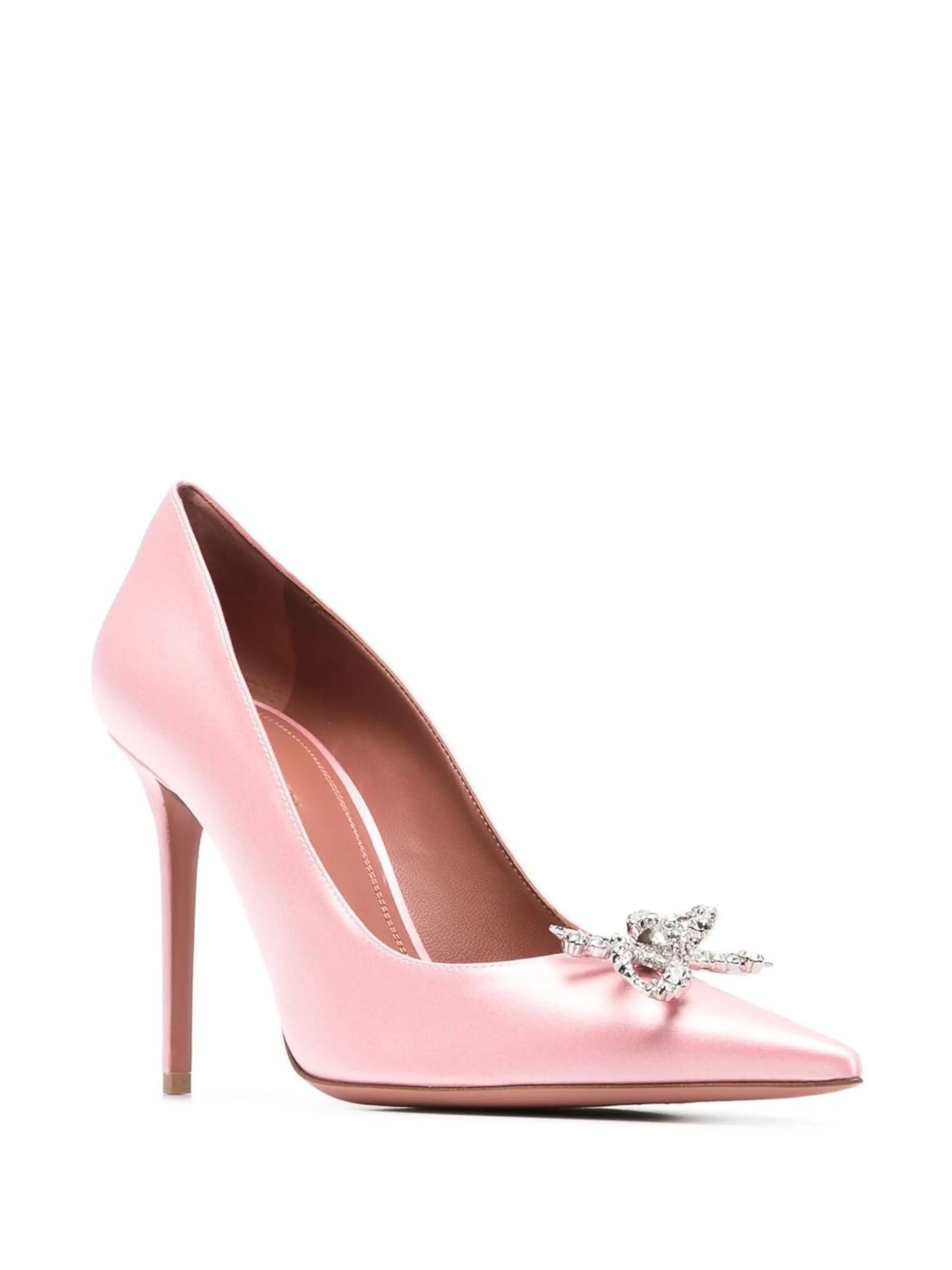 Rosie 95mm crystal-embellished pointed pumps