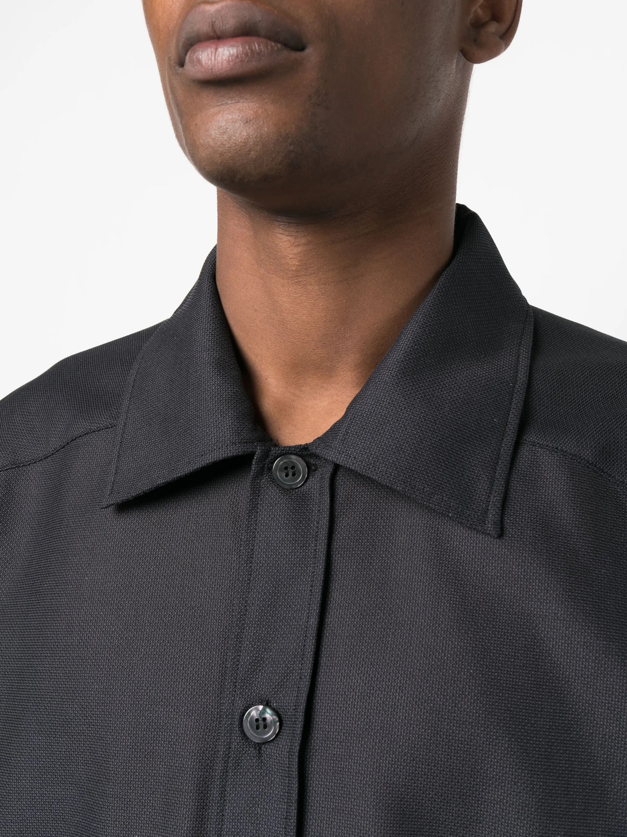 Writer patch pockets shirt