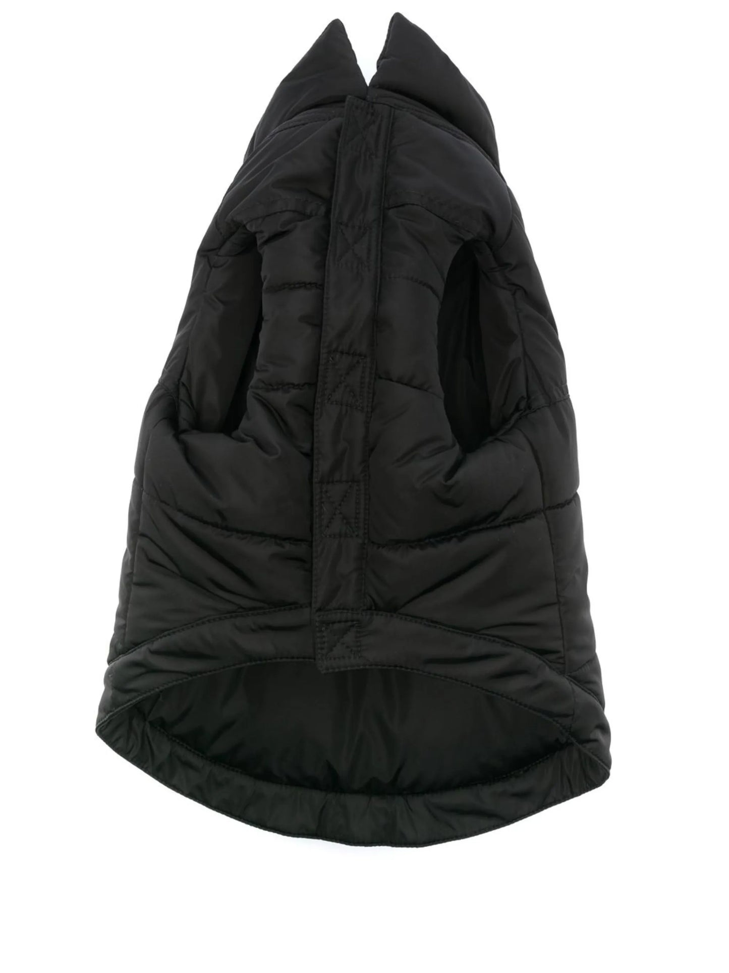 DSQ2 logo puffer pet coat