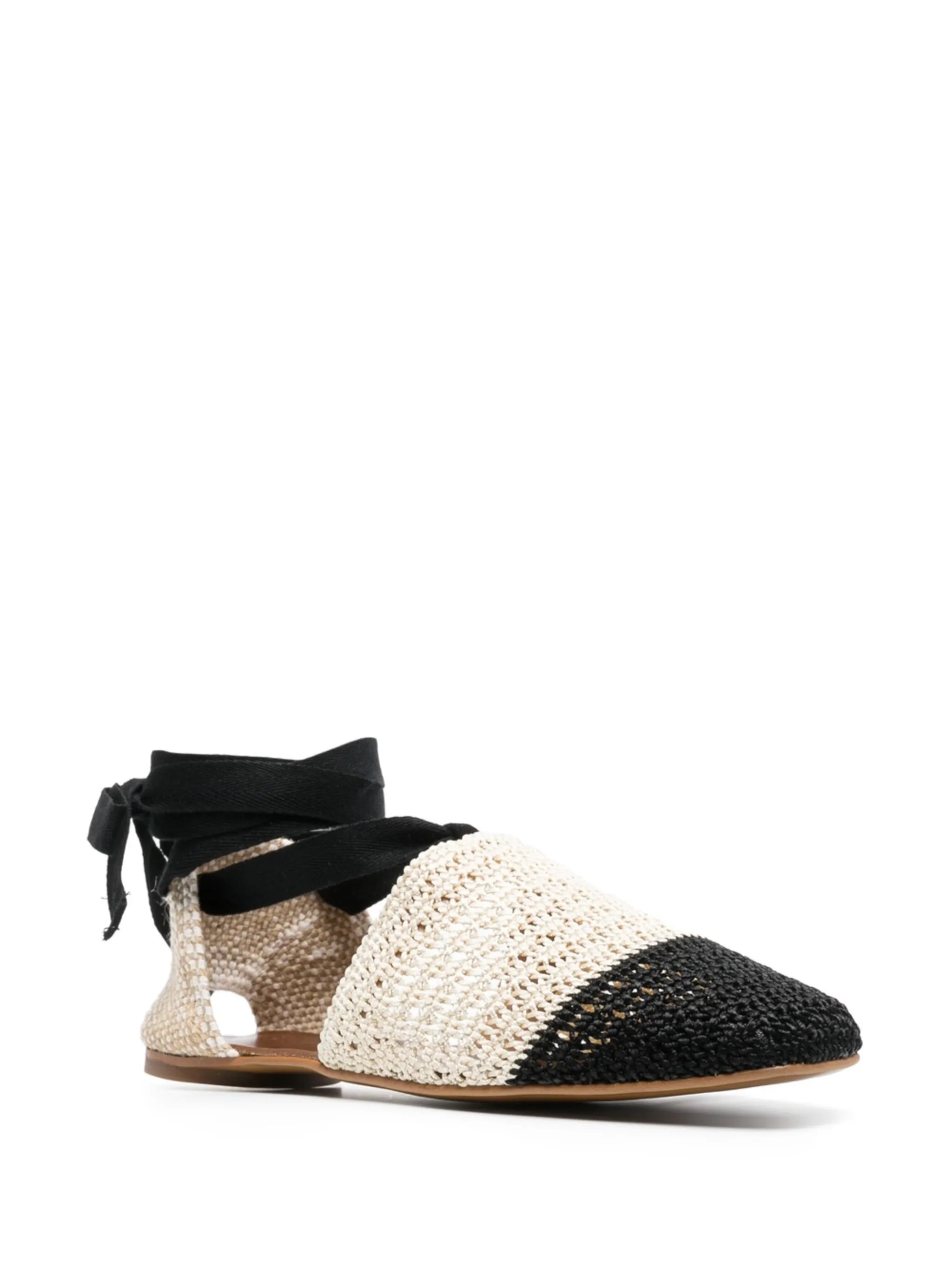Gretel ankle-tie espadrilles