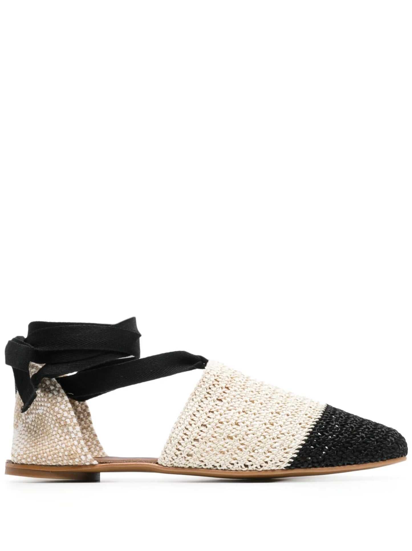 Gretel ankle-tie espadrilles
