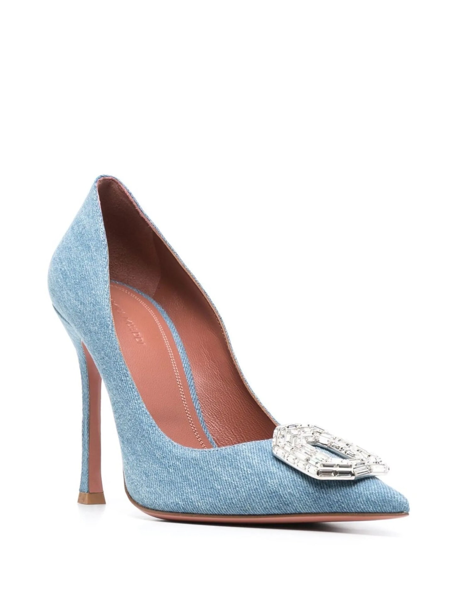 Camelia 105mm crystal-embellished  pumps