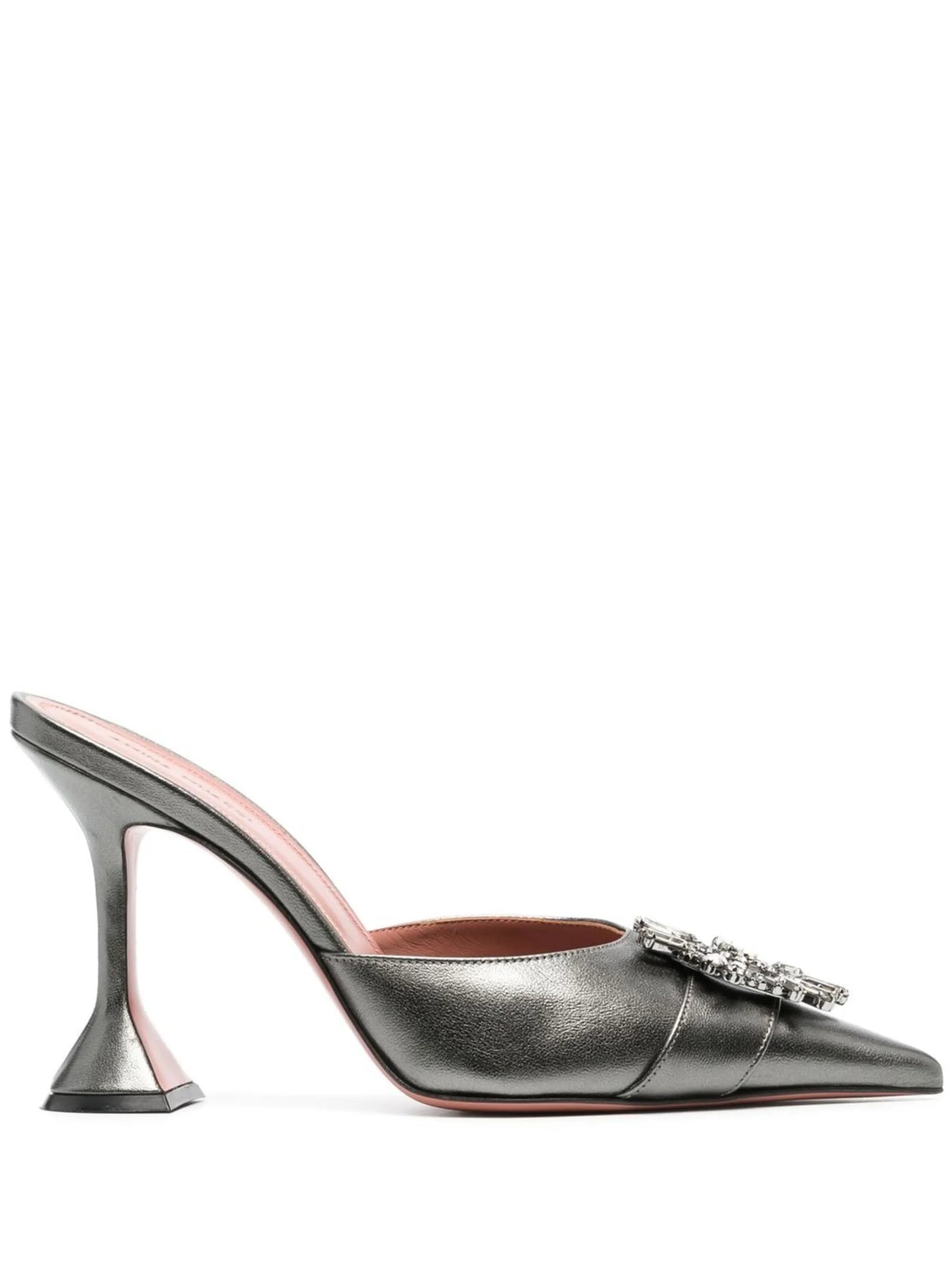 Begum 95mm crystal-embellished mules