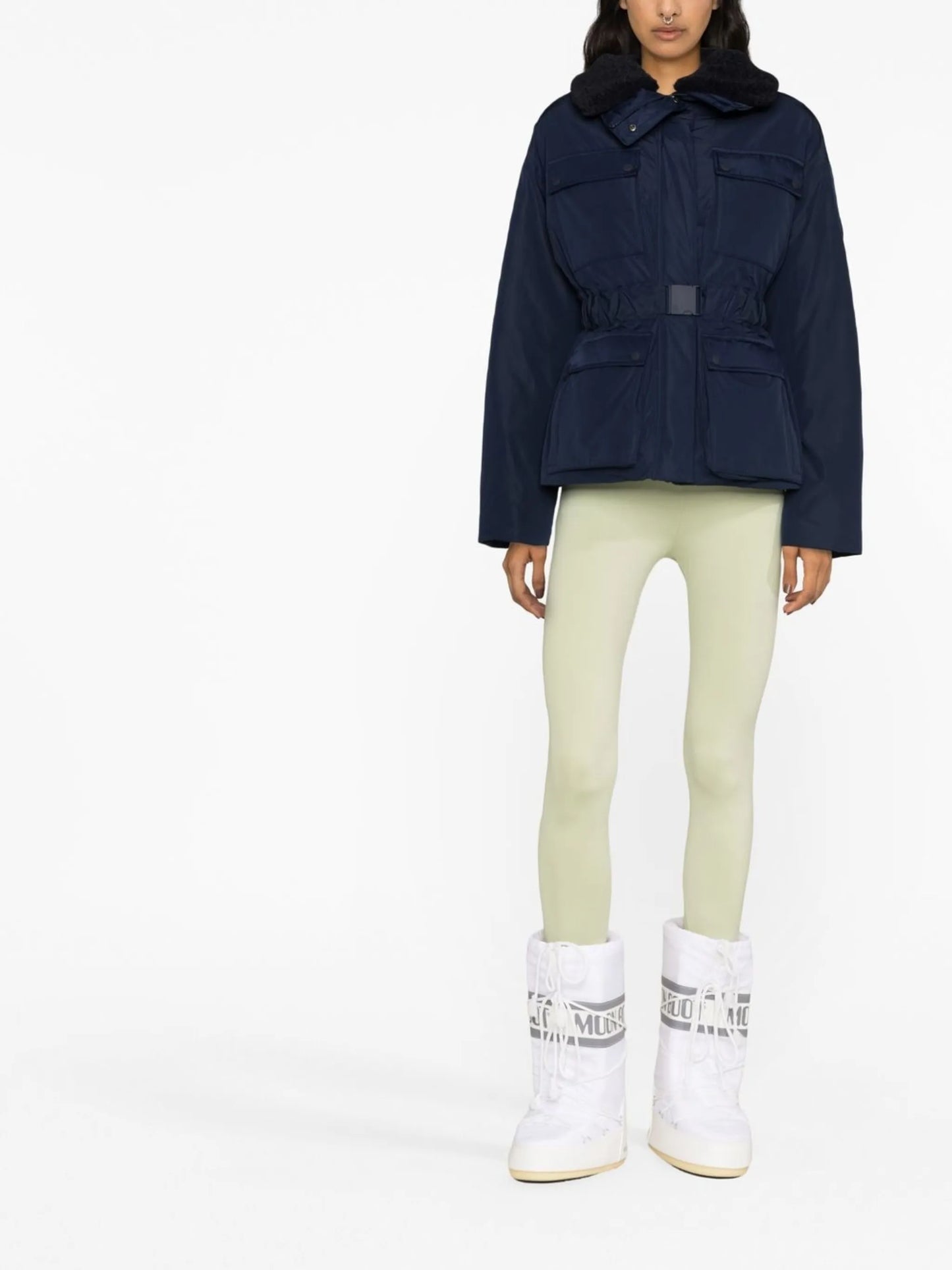 Alps collared ski jacket