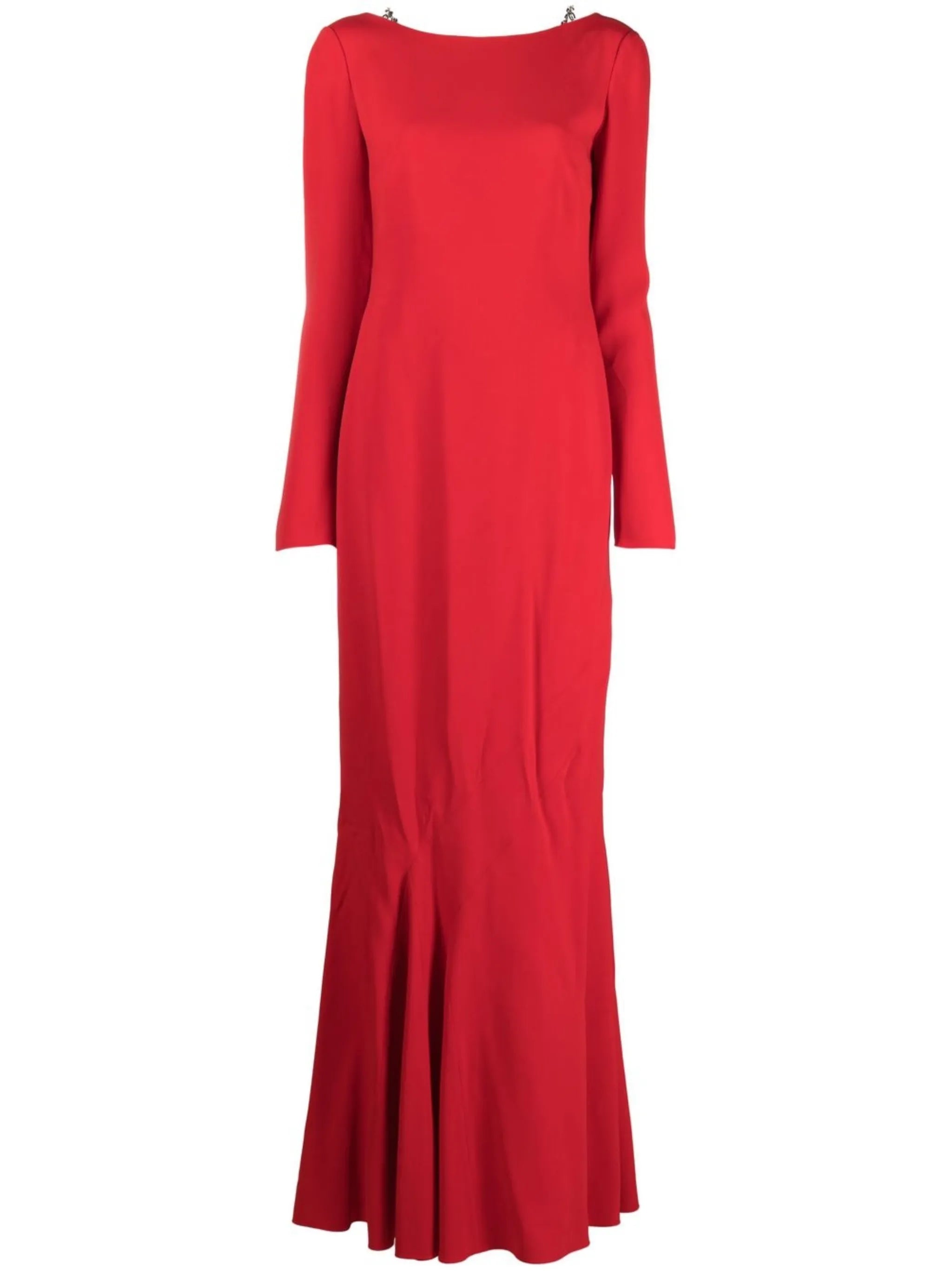 chain-link detail dress