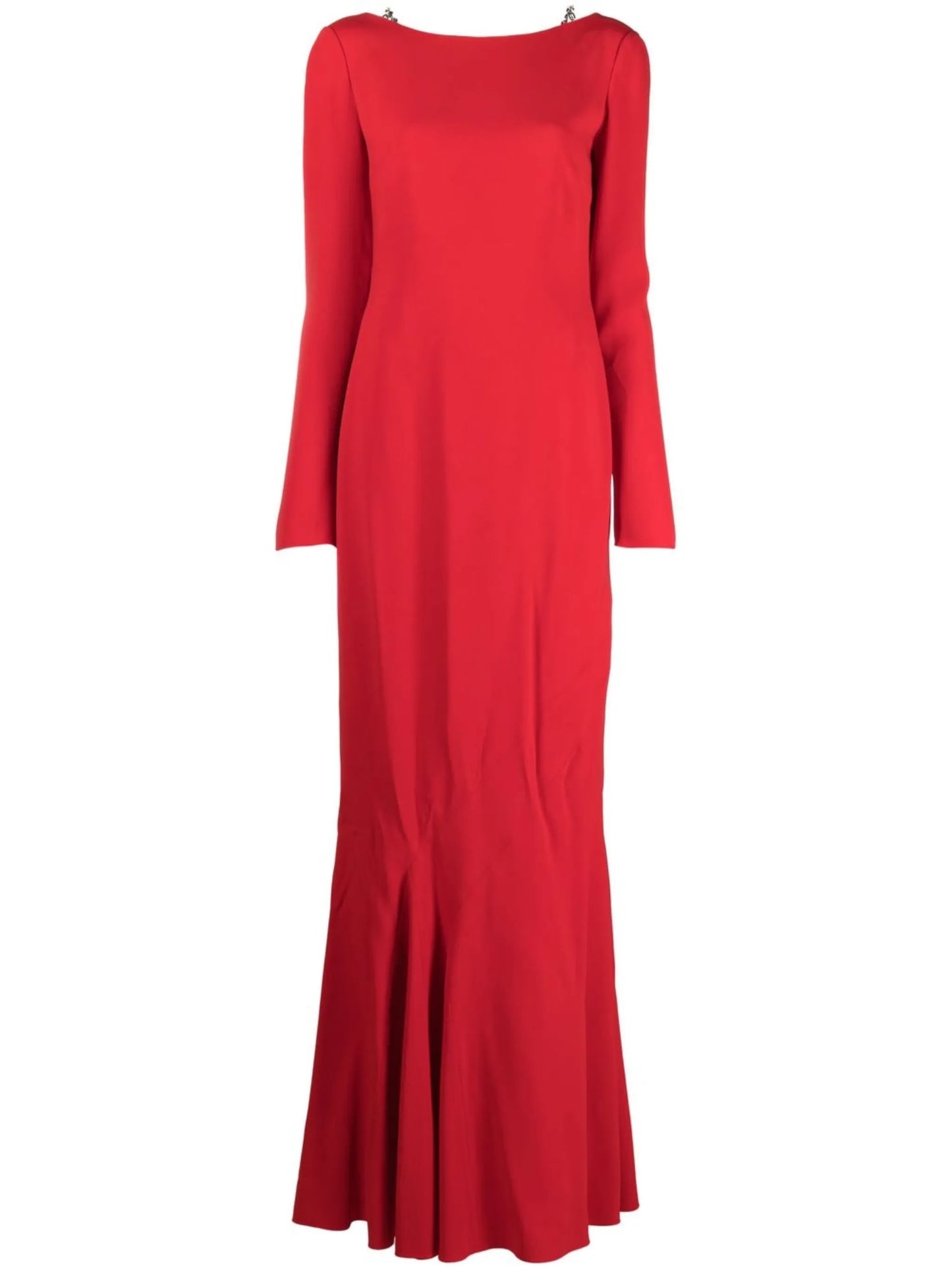 chain-link detail dress