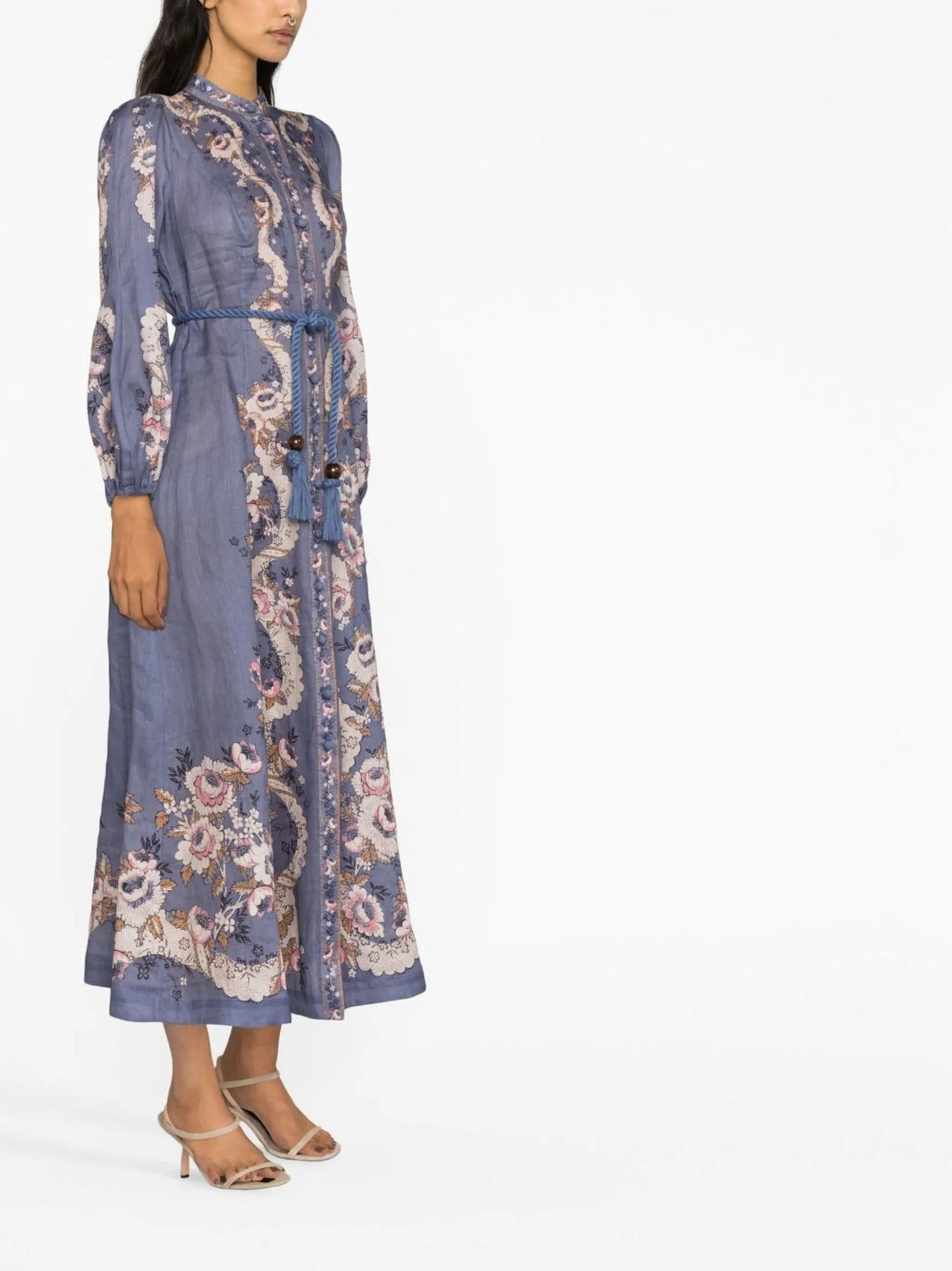 Vitali linen maxi dress